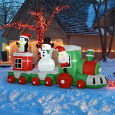 Festive Christmas Inflatables with LED Lights - Outdoor Decor