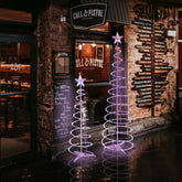 6FT LED Spiral Christmas Tree for Indoor/Outdoor Decor