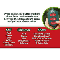 LED Christmas String Lights - 64 Bulbs for Holiday Decor
