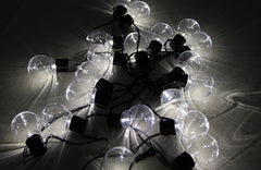 LED Star String Lights - 6m Waterproof Warm White Decor