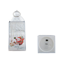Festive LED Night Lights – Santa & Snowman Christmas Decor