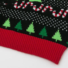 Unisex O-Neck Christmas Sweater in Luxurious Silk Fabric