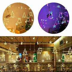 LED Fairy String Curtain Lights for Christmas & Home Decor