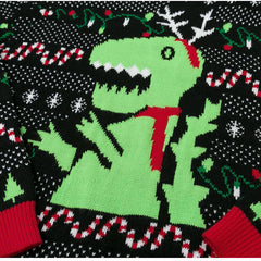 Unisex O-Neck Christmas Sweater in Luxurious Silk Fabric