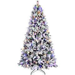 7.5ft & 8ft Mixed PVC/PE Christmas Trees with Memory Wire