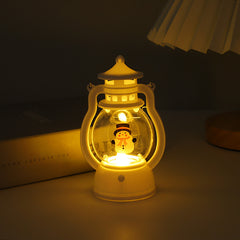 Portable LED Snowman and Christmas Tree Night Lamps