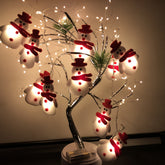 LED Snowman Fairy String Lights for Christmas Decoration