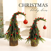 DIY Wry Neck Christmas Tree Ornaments - Red 25cm & 30cm