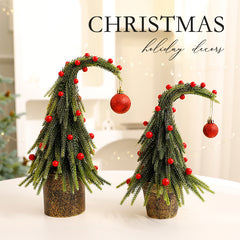 DIY Wry Neck Christmas Tree Ornaments - Red 25cm & 30cm
