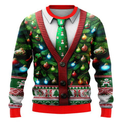Fashion Hipster 3D Ugly Christmas Sweater Pullover