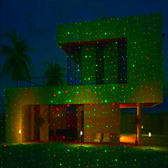Christmas Laser Projector with Remote - 8 LED Patterns, 10W