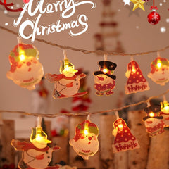 Starry LED Lights: Christmas Decorative Chain for Interiors