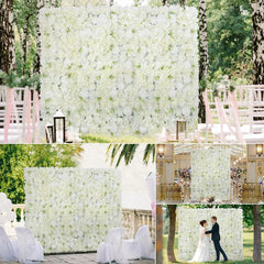 Artificial Rose Wall Panels for Wedding & Event Decor