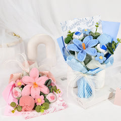 Handmade Crochet Tulip Bouquet: Ideal Gift & Home Decor