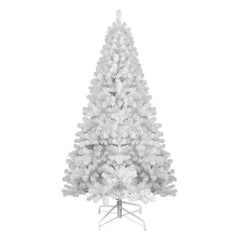 5ft White Artificial Christmas Tree with Hinged Memory Wire