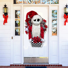 3D Christmas Garland - Jack Doll Holiday Window Decoration
