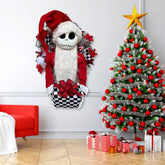3D Christmas Garland - Jack Doll Holiday Window Decoration