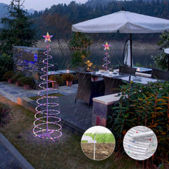 6FT LED Spiral Christmas Tree for Indoor/Outdoor Decoration
