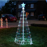 Outdoor Multi-Color LED Christmas Tree Lights Decorations