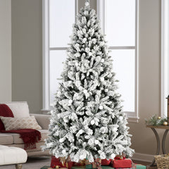 7.5ft & 8ft Mixed PVC/PE Christmas Trees with Memory Wire