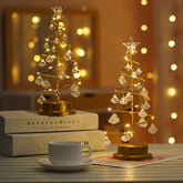 Crystal LED Christmas Tree Fairy Lights - Battery Operated