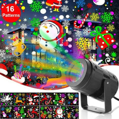 Christmas LED Snowflake Projector Light Outdoor Decor 2023