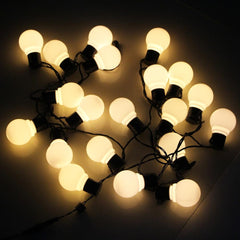 LED Star String Lights - 6m Waterproof Warm White Decor
