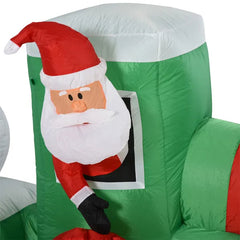Festive Christmas Inflatables with LED Lights - Outdoor Decor