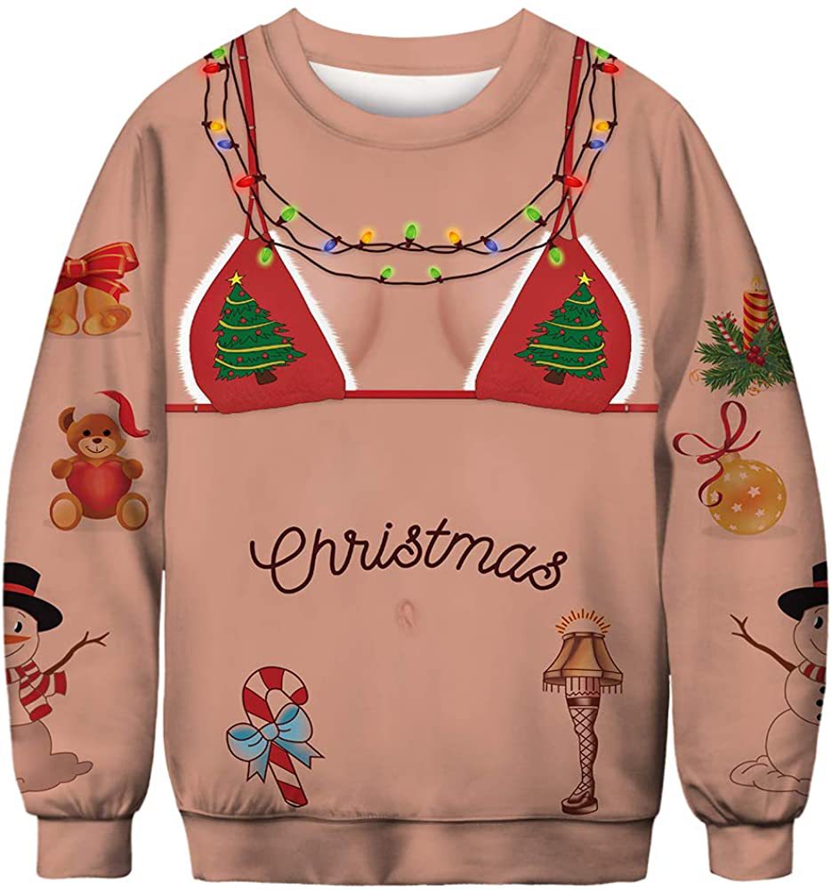 3D Printed Christmas Sweater - Cozy Winter Pullover