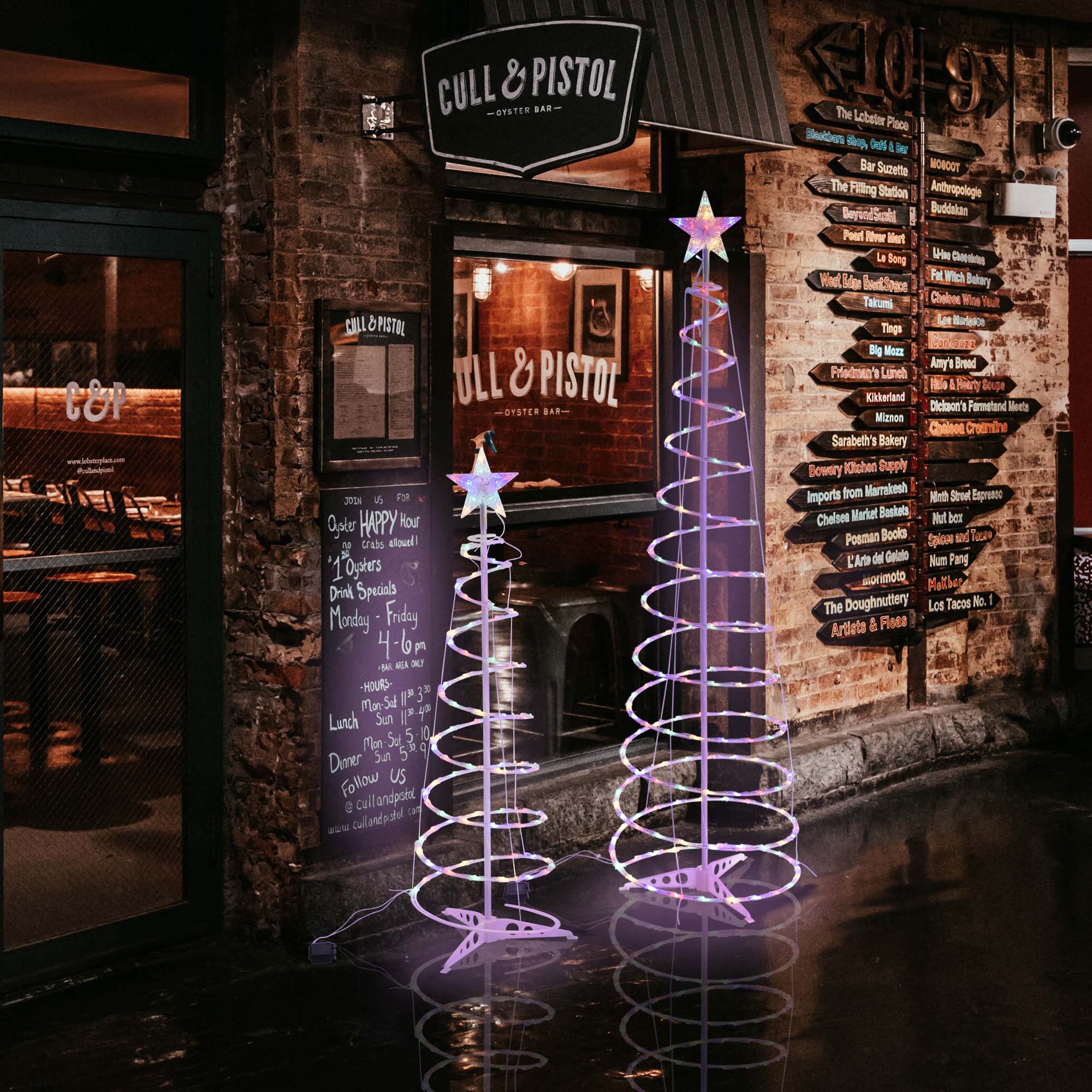 6FT LED Spiral Christmas Tree for Indoor/Outdoor Decoration
