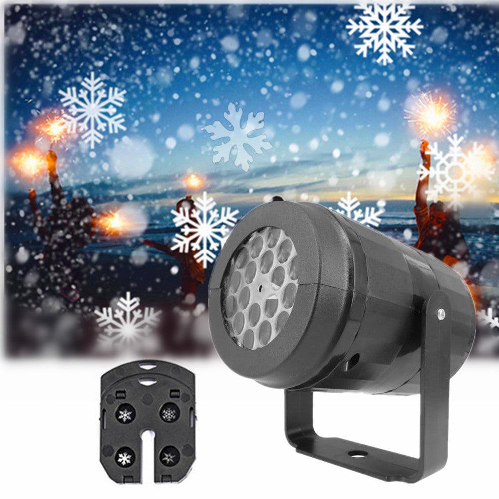 Christmas LED Snowflake Projector Light Outdoor Decor 2023