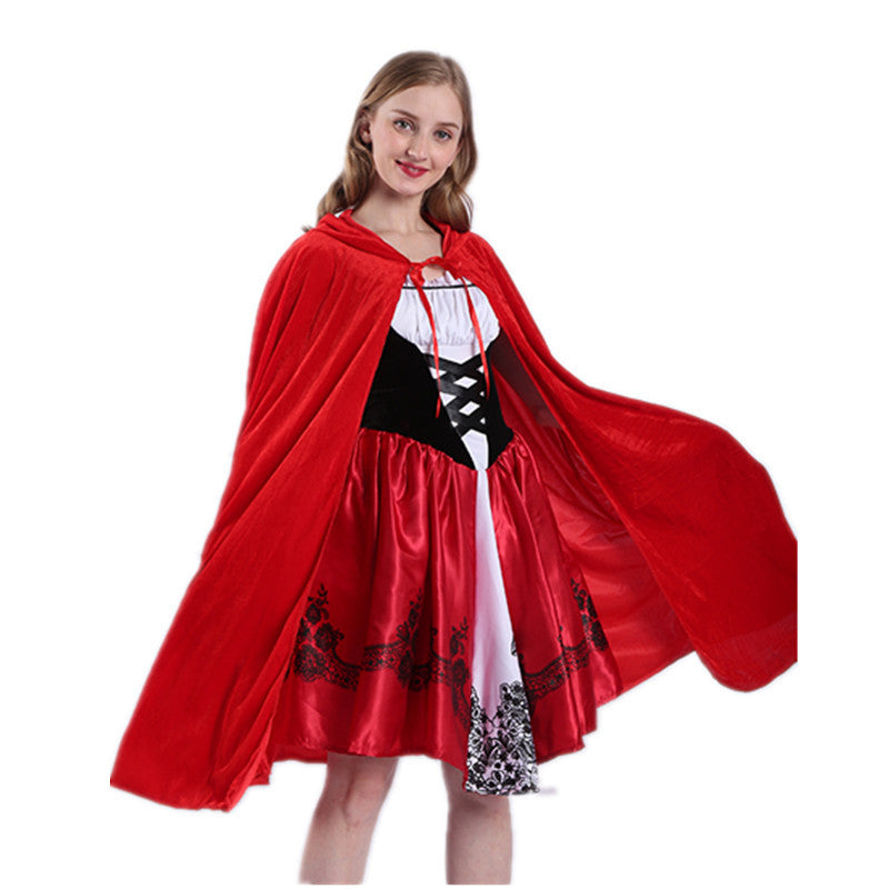 Kids Red Riding Hood Costume with Cape