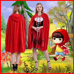 Kids Red Riding Hood Costume with Cape