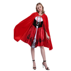 Kids Red Riding Hood Costume with Cape