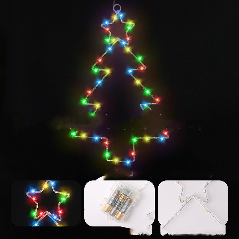 Christmas Tree Lantern Lights: Battery, Waterproof, 8 Modes