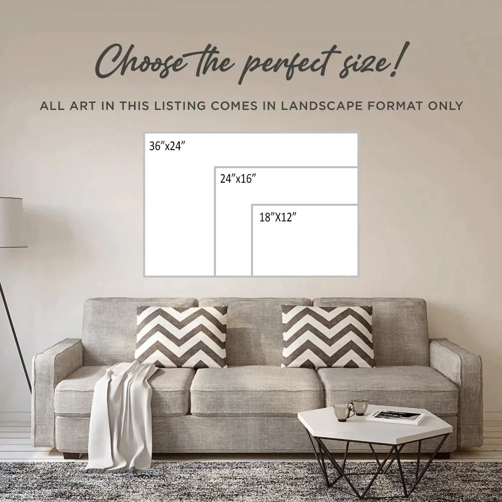 Valentine's Day Wall Art - Elegant Personalized Canvas Sign