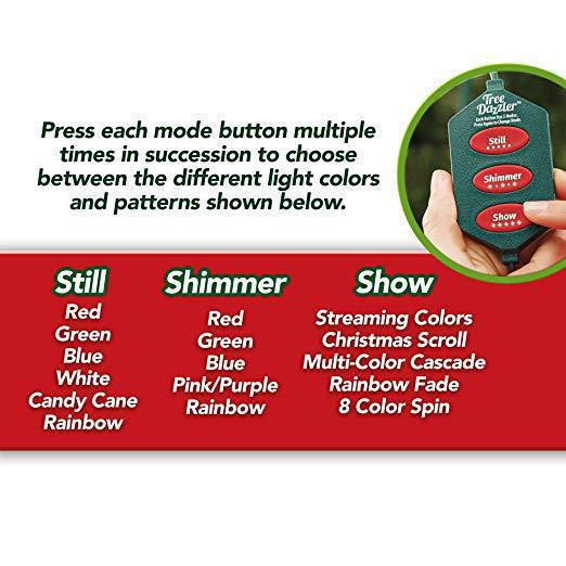 LED Christmas String Lights - 64 Bulbs for Holiday Decor