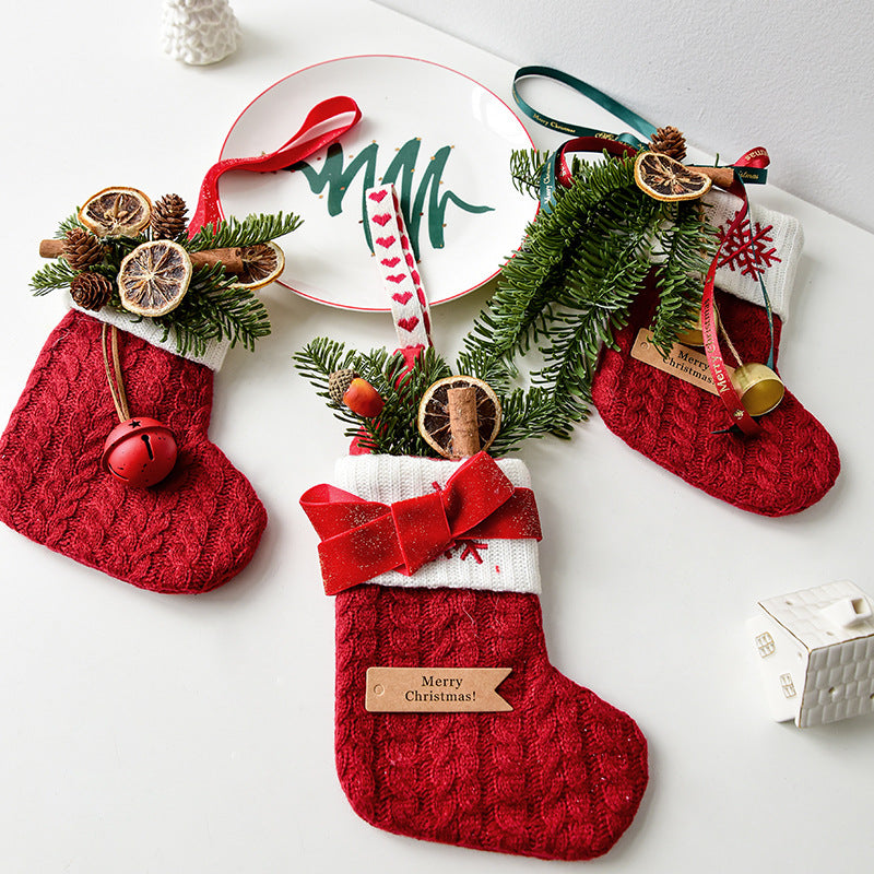 Festive Christmas Stockings Set: Snowman, Bells & More