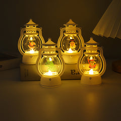 Portable LED Snowman and Christmas Tree Night Lamps
