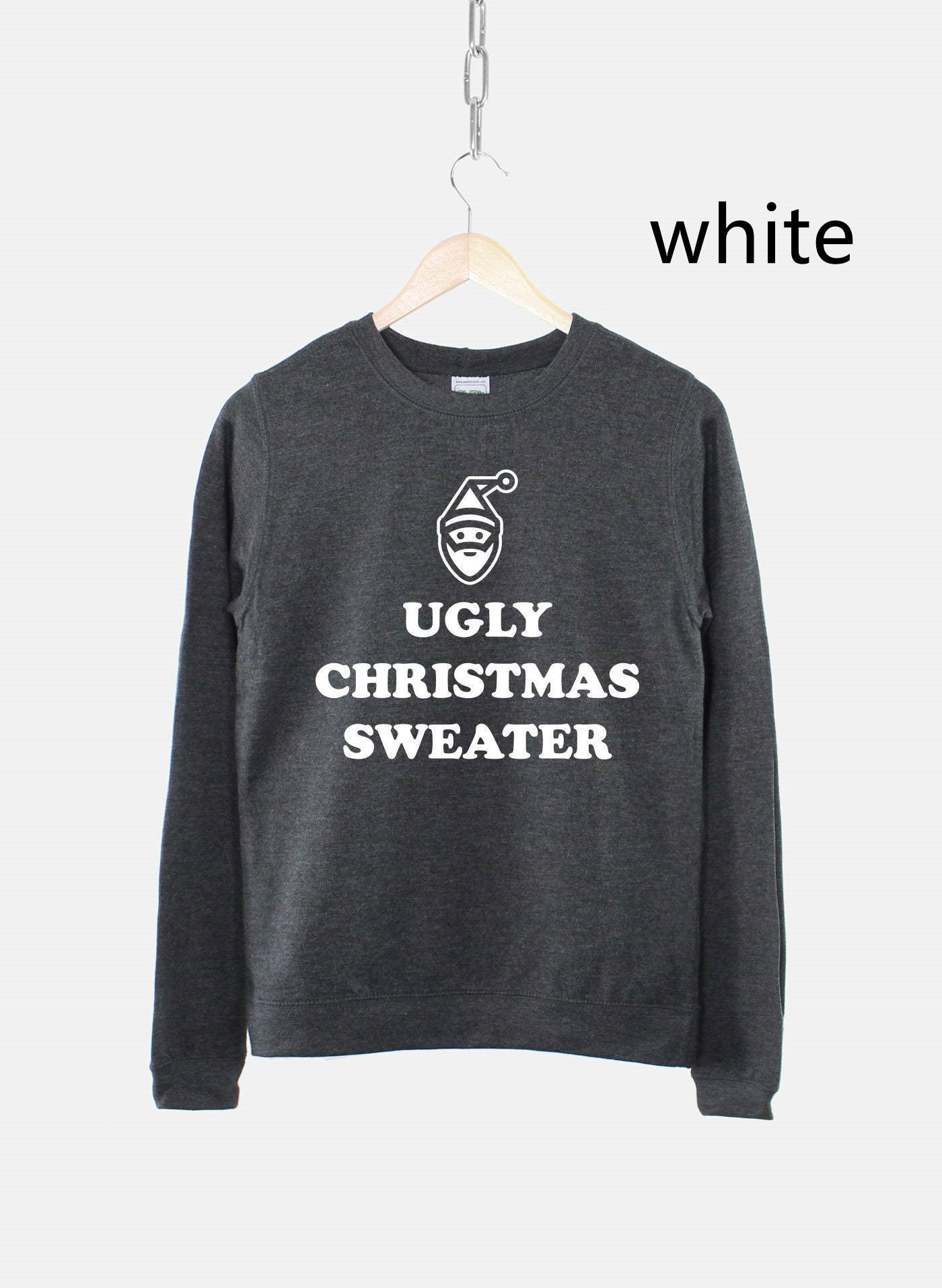 Women's Funny Bah Humbug Holiday Ugly Christmas Sweater