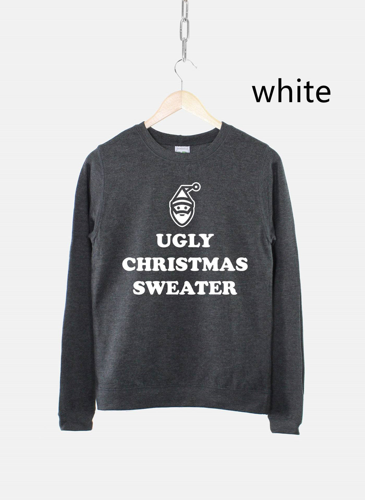 Women's Funny Bah Humbug Holiday Ugly Christmas Sweater