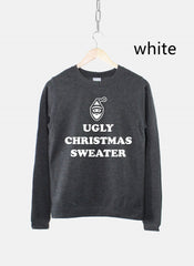 Women's Funny Bah Humbug Holiday Ugly Christmas Sweater
