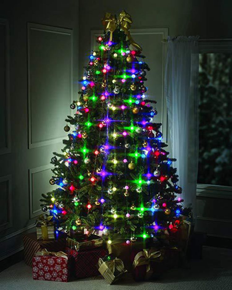 LED Christmas String Lights - 64 Bulbs for Holiday Decor