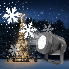 Christmas LED Snowflake Projector Light Outdoor Decor 2023