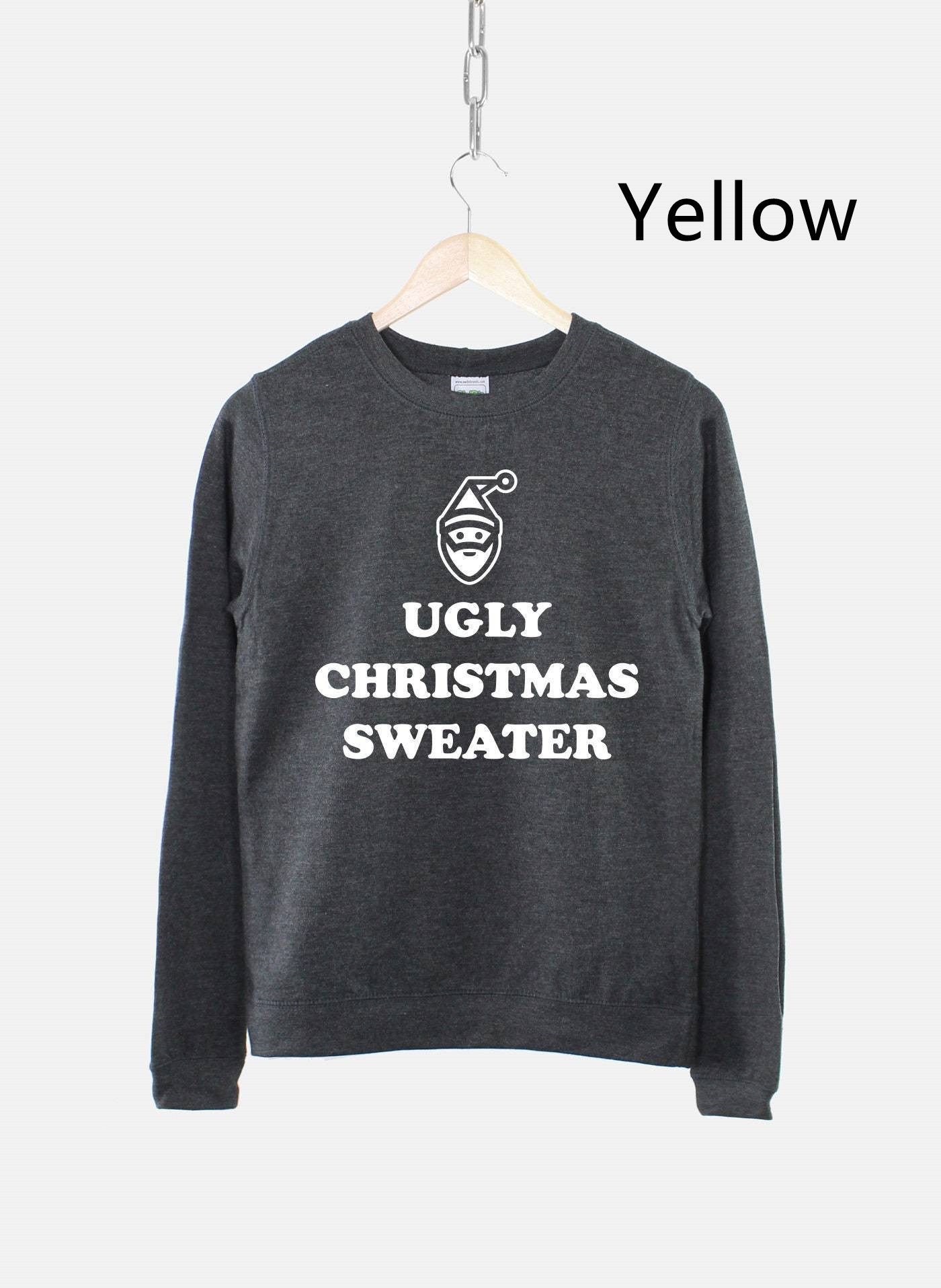 Women's Funny Bah Humbug Holiday Ugly Christmas Sweater