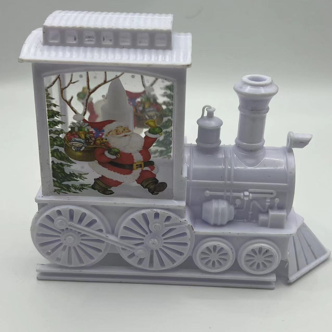 Festive Retro Train LED Night Light Decoration, 8 Colors