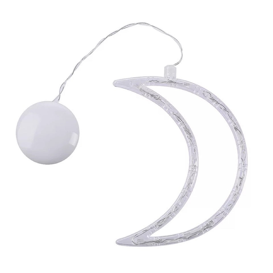 Christmas LED Suction Cup Lights - Santa, Elk & Snowman