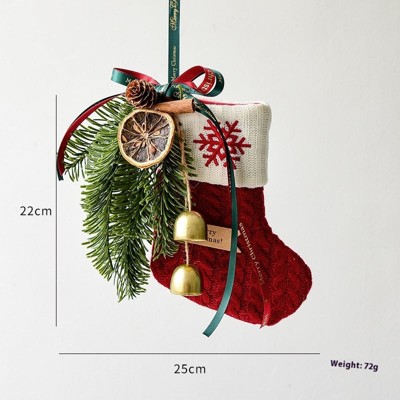 Festive Christmas Stockings Set: Snowman, Bells & More