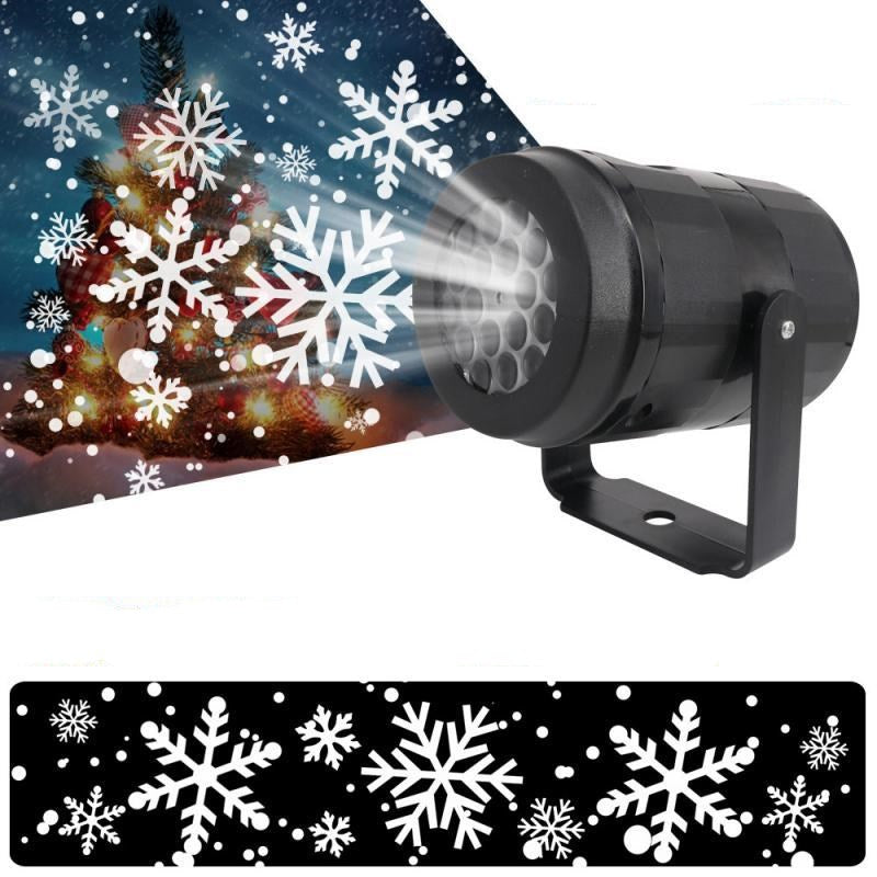 Christmas LED Snowflake Projector Light Outdoor Decor 2023
