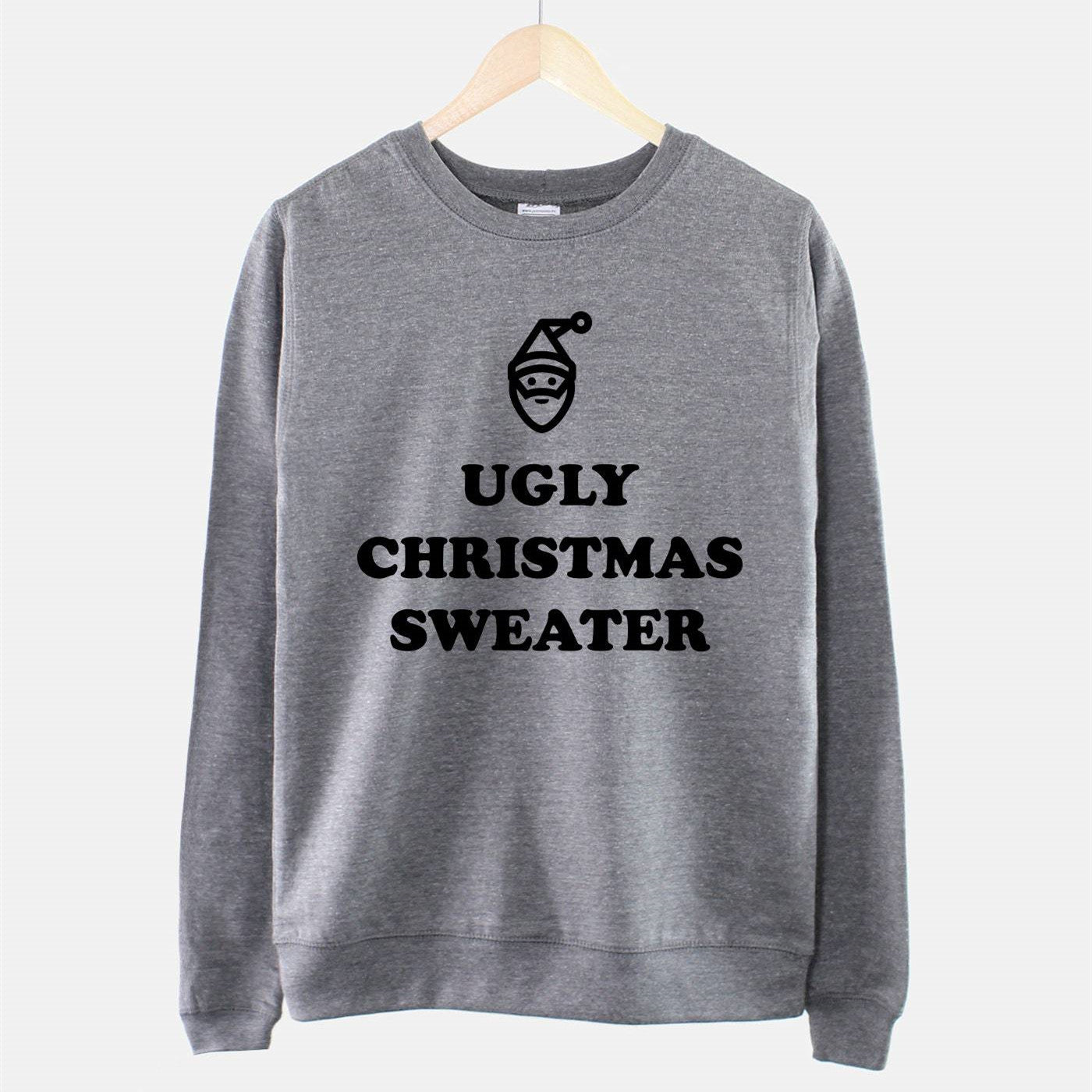 Women's Funny Bah Humbug Holiday Ugly Christmas Sweater